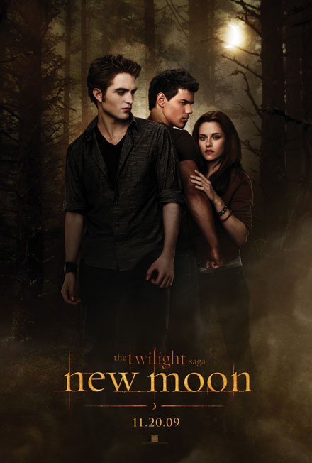 Poster terbaru dari the Twilight saga: New Moon