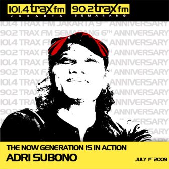 Adrie Subono, Efek Rumah Kaca VS Sore on Trax FM!