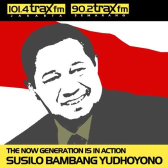 Pak SBY di Trax FM