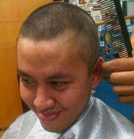 Trax Trooper Ryo Rela Rambutnya Dipangkas Habis Demi ‘Shave For Hope’