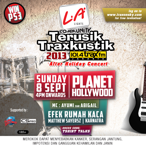 After Holiday Concert : LA Community Terusik Traxkustik