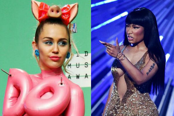 Kronologi perseteruan Miley Cyrus-Nicki Minaj di panggung MTV VMA 2015