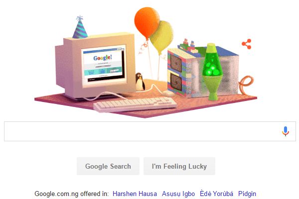selamat ulang tahun google ke-17