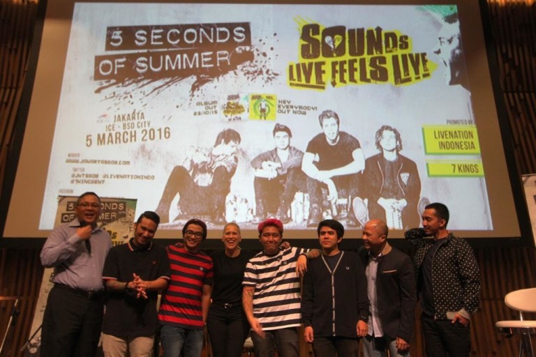 3 poin seputar konser 5 Seconds Of Summer di Indonesia