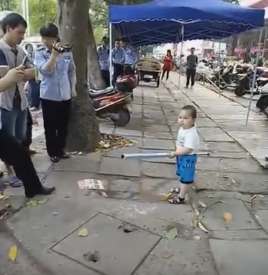 Video: don’t mess with this kid!