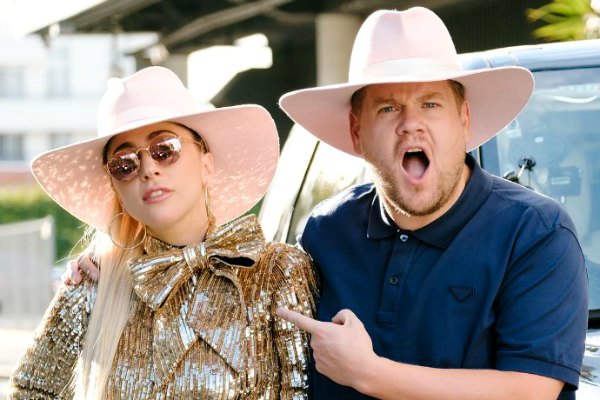 Lady Gaga sukses bikin takjub James Corden di Carpool Karaoke