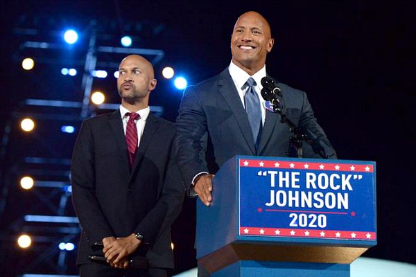 Terinspirasi Donald Trump, Dwayne Johnson ingin maju ke Bursa Pilpres AS 2020