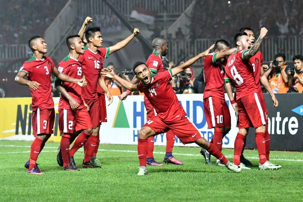 Indonesia berhasil menaklukan Thailand di leg pertama Piala AFF 2016