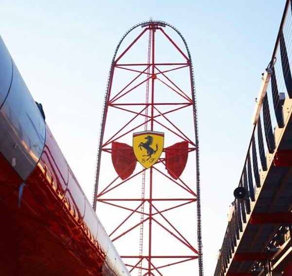 Ferrari Land, taman bermain penuh adrenalin
