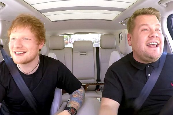 James Corden ajak Ed Sheeran dalam Carpool Karaoke!