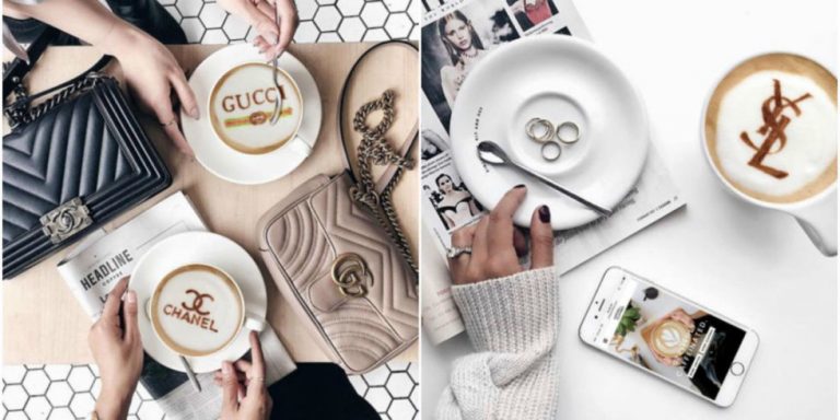 Sekarang Anda bisa menghias latte dengan logo desainer