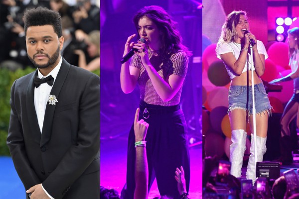 Miley Cyrus, Lorde, The Weeknd akan tampil dalam MTV VMA 2017