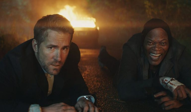 Aksi kocak Ryan Reynolds dan Samuel L. Jackson dalam film The Hitman’s Bodyguard!
