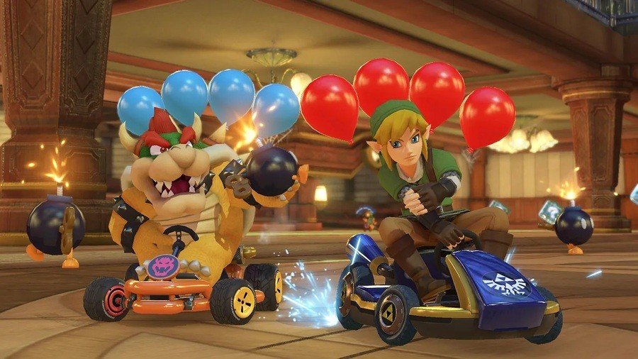 Bos Nintendo Ajarin Orang Tuanya Cara Main Game Mario Kart 8