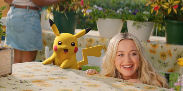 Satu Frame Bareng Pikachu, Katy Perry Rilis Video Klip “Electric”