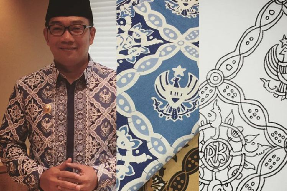 Leeteuk dan Yesung SuJu Pakai Batik Karya Ridwan Kamil