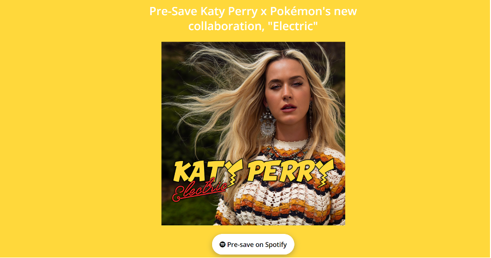 Pokémon Kolaborasi Sama Katy Perry 