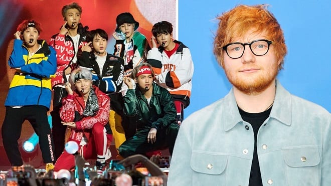 Ed Sheeran Bakal Kembali Buatin Lagu Terbaru Untuk BTS
