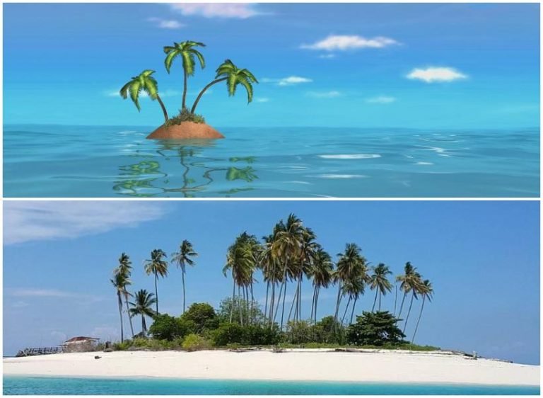 Pulau Mirip 'Bikini Bottom' SpongeBob Squarepants Ternyata Ada Di Indonesia