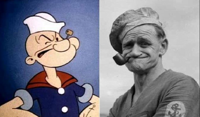 Karakter Kartun Popeye Ternyata Terinspirasi Dari Sosok Nyata Seorang Pelaut