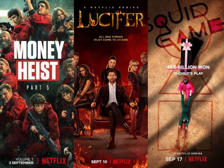 Serial Yang Bakal Tayang Di Netflix Bulan September 2021, Ada Money Heist dan Squid Game!