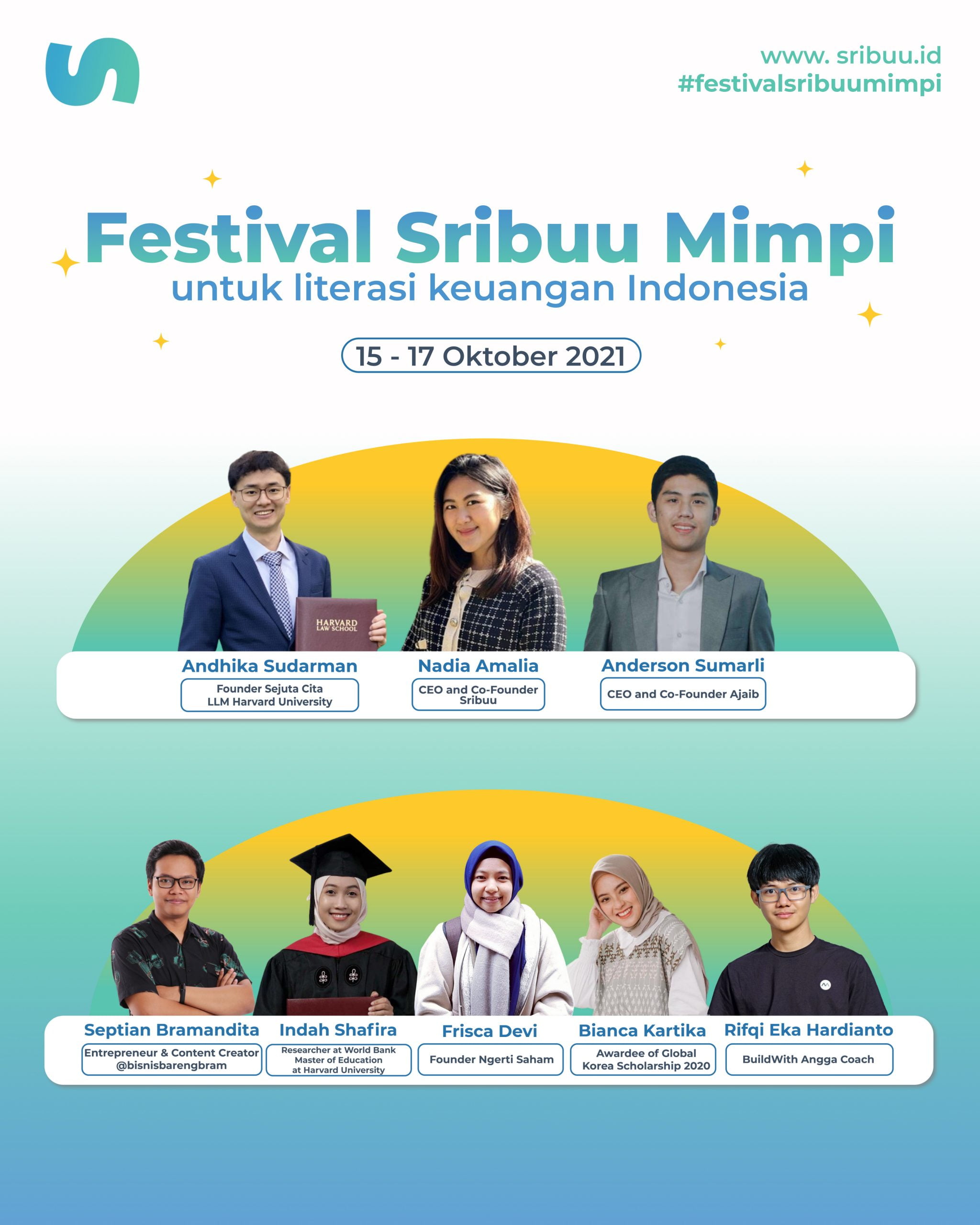 Festival Sribuu Mimpi, Ajari Gimana Cara Dapat 100 juta Pertama Hingga Panduan Meraih Beasiswa!