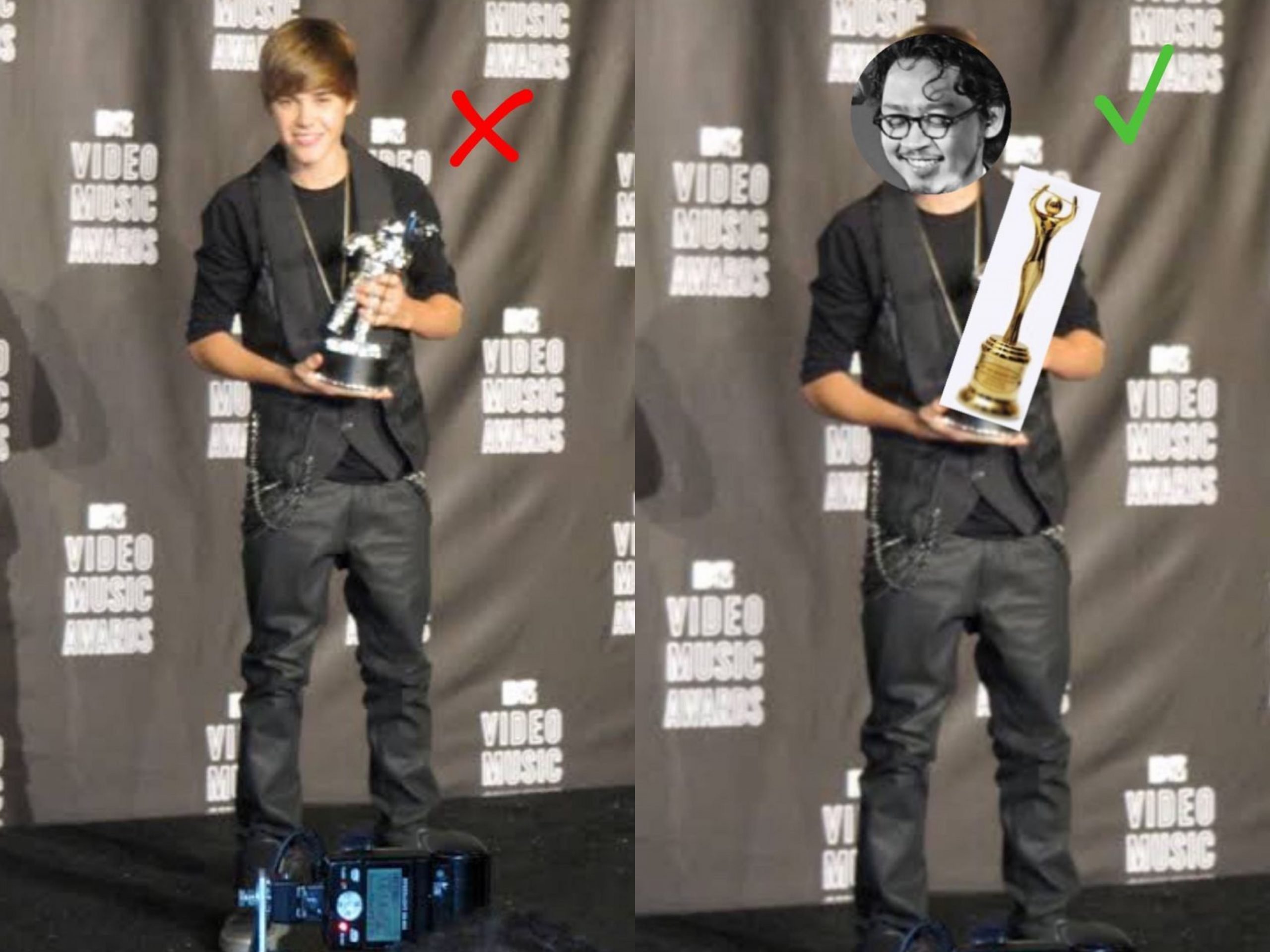Pamungkas Menang AMI Awards 2021, Pakai Foto Editan Justin Bieber!