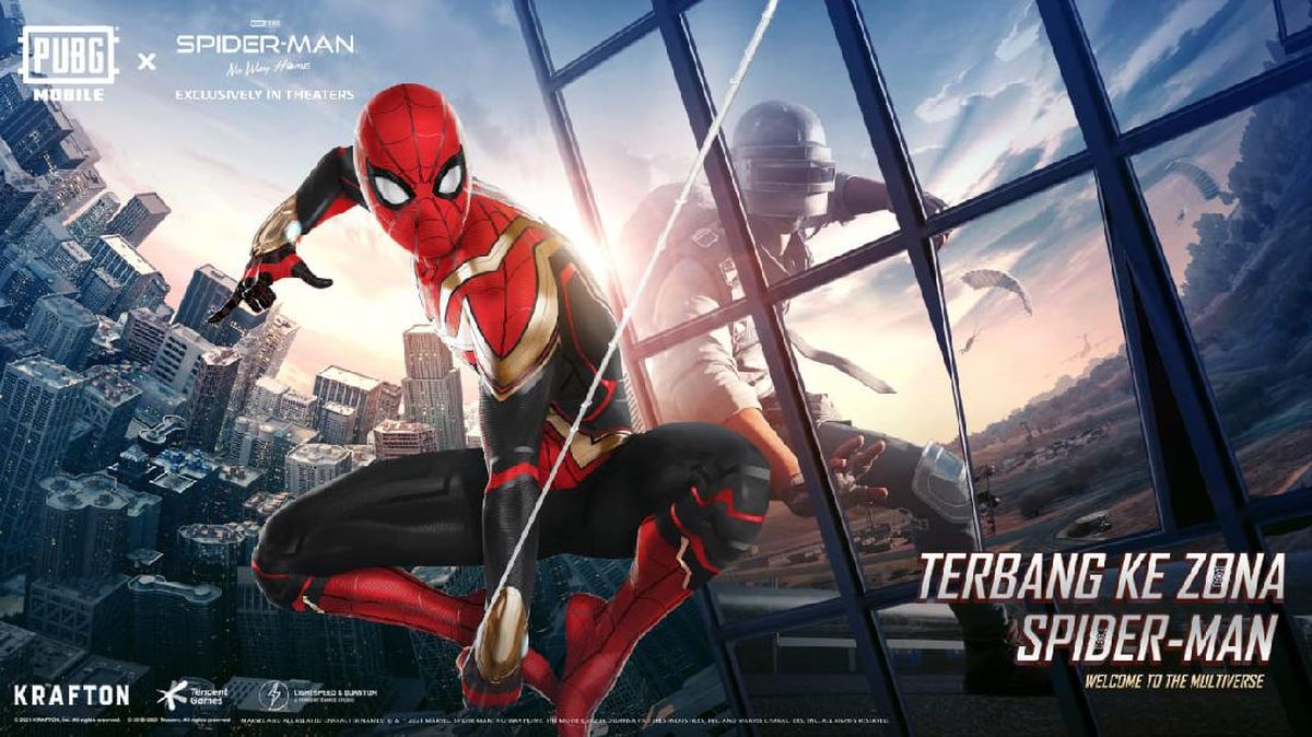 Spider-Man: No Way Home X PUBG Mobile Bakal Hadir!