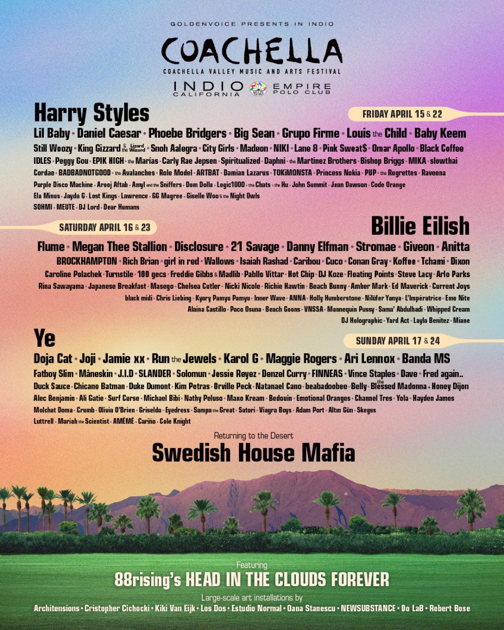 NIKI Sepanggung Sama Harry Styles Di Festival Coachella 2022
