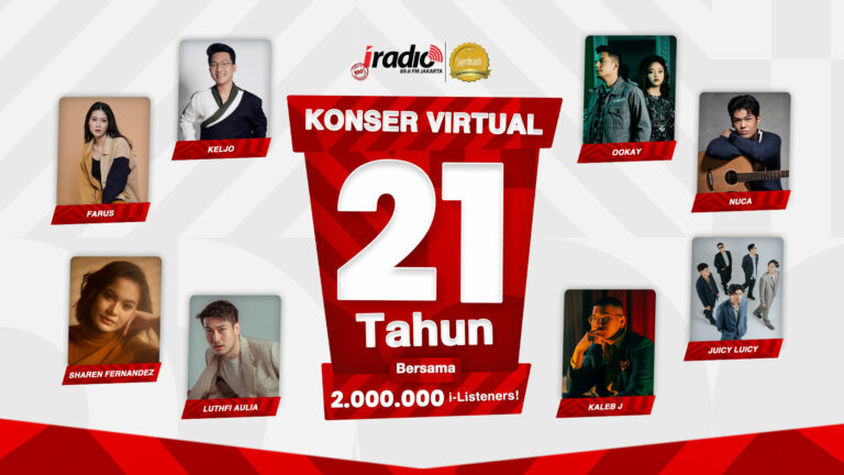 IRadio Meriahkan Ulang Tahun ke 21 Bareng 2 Juta I Listeners