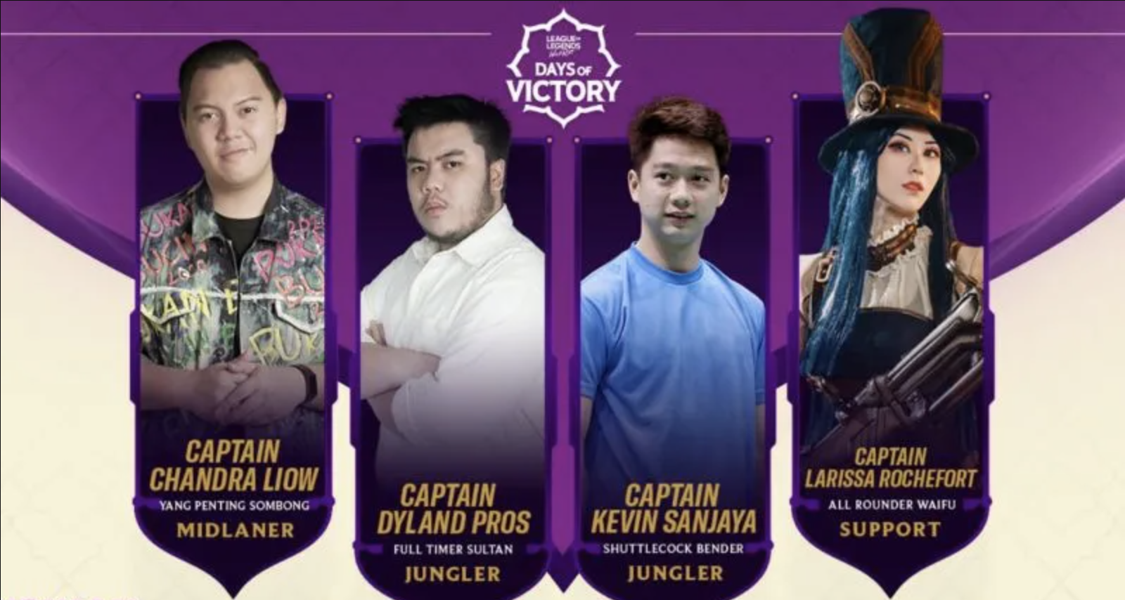 Kevin Sanjaya Jadi Kapten di Wild Rift Charity Fun Match