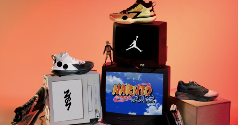 air jordan x naruto