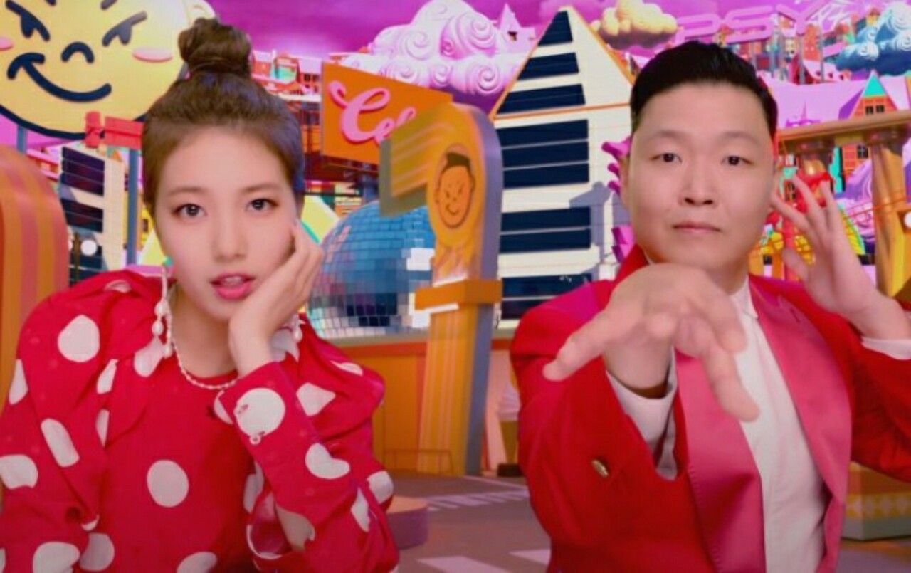 Suzy 13 Kali Ganti Baju di MV Terbaru PSY Berjudul “Celeb”