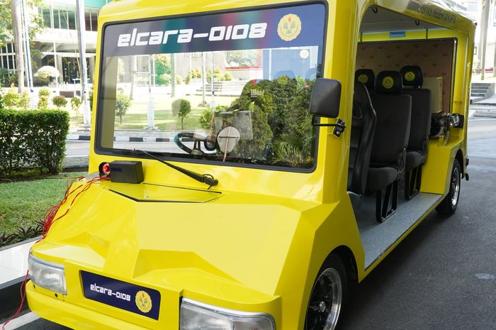 Mahasiswa UNJ Pamer Mobil Listrik Buat Dijadiin Alat Transportasi Kampus